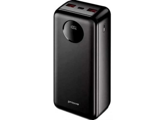 Proove Illuminator SE 22.5W 20000mAh Fast charging: PD, QC, Plastic Body, LED Display, Power Bank - Black